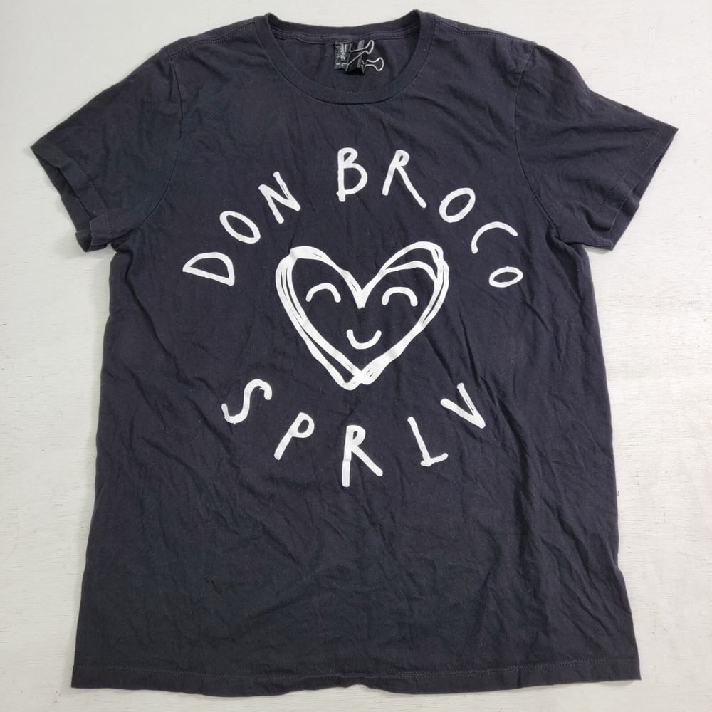 Don Broco British Rock Band "SPRLV" Super Love Tour Heart Men's Sz M T-Shirt